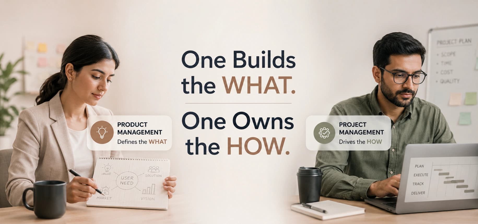 Difference between Product management and Project management