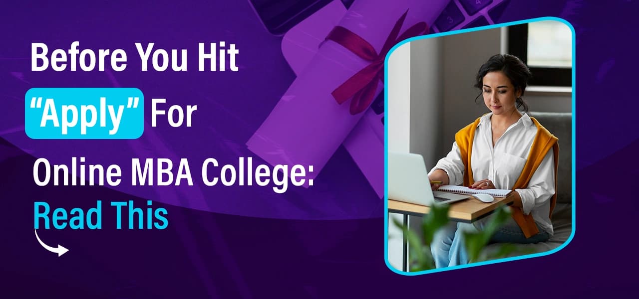 How to Choose the Best Online MBA College in India